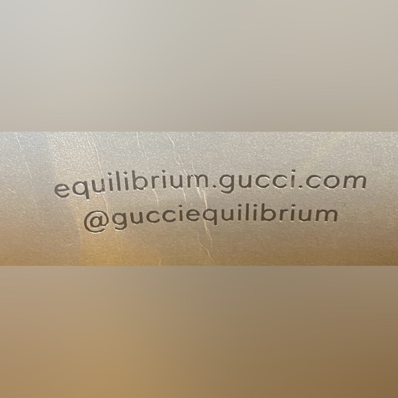 GUCCI Gray & Silver Gift Bag, EUC - Picture 5 of 9